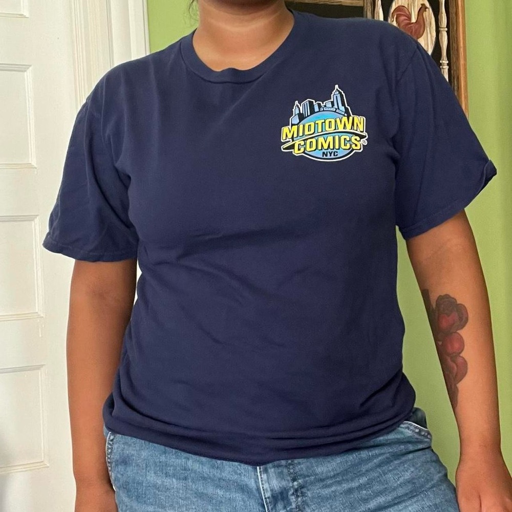 Midtown comics nyc navy tshirt